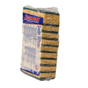 EPONGE RECURANTE 130X84MM VERT X10