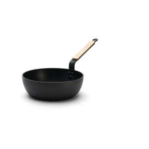 Sauteuse bombée anti-adhésive CHOC B BOIS 24 cm De Buyer