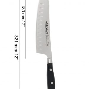 COUTEAU ROCKING SANTOKU RIVIERA 180 MM