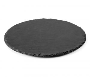 Plateau En Ardoise Rond - Ø 30 Cm – Image 2