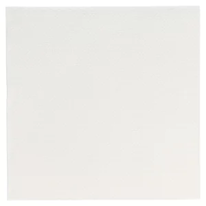 SERVIETTES 'DOUBLE POINT'  20x20 CM BLANC OUATE X 100 UNITES