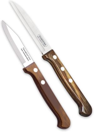 COUTEAUX DE CUISINE TECHNOBOIS 2 PCS. INOX ET TECHNOBOIS.