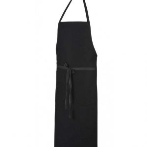 TABLIER BAVETTE PISE VALET NOIR