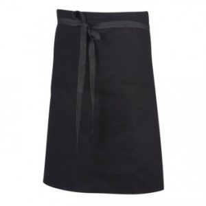 TABLIER PHOENIX 1/2 CHEF NOIR