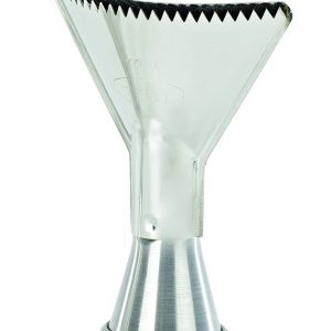 Douille à bûche express inox 8 cm
