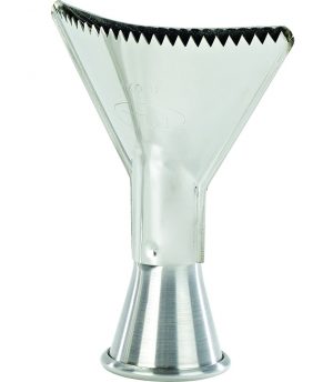 Douille à bûche express inox 8 cm