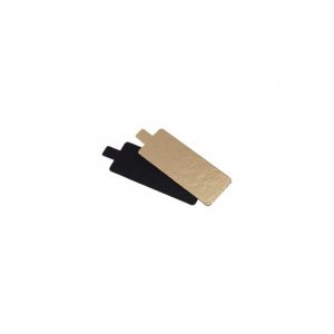 RECTANGLES CARTON OR-NOIR LANGUETTE 9X5.5CM