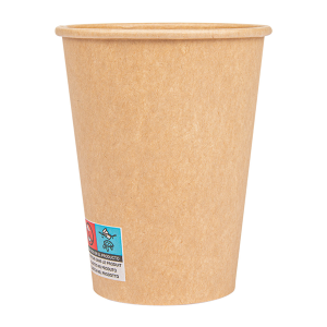 GOBELETS BOISSONS CHAUDES 1 PAROI 360 ML  MARRON X 50 UNITES – Image 2