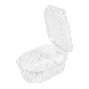PETITS POTS + COUVERCLE INCLUS 50 ML TRANSPARENT PET