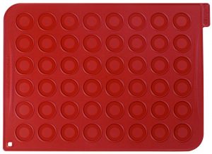 TAPIS MOULE À MACARON SILIKOMART - 48 EMPREINTES