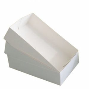 CAISSETTES PÂTISSIÈRES BLANCHES 20 X 10 UNITES