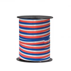 Bolduc bleu / blanc / rouge en 10mm x225M