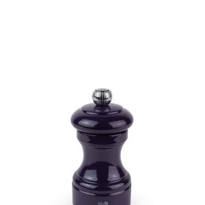 MOULIN BISTRO A POIVRE LAQUE AUBERGINE 10CM PEUGEOT