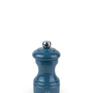 MOULIN BISTRO SEL LAQUE BLEU PACIFIQUE 10CM