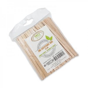 Agitateurs  bois biodégradables 110 mm X200 unités