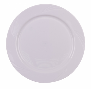 ASSIETTE PP BLANCHE PICNIK INCASSABLE 22CM X 10 UNITES
