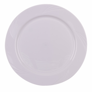 ASSIETTE PP BLANCHE PICNIK INCASSABLE 22CM X 10 UNITES