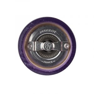 MOULIN BISTRO A POIVRE LAQUE AUBERGINE 10CM PEUGEOT – Image 3