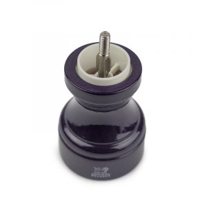MOULIN BISTRO A POIVRE LAQUE AUBERGINE 10CM PEUGEOT – Image 2