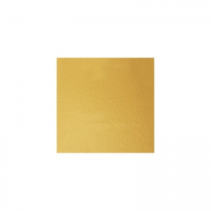 Carré pâtissier carton or et blanc 14x14cm x 10 unités