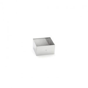 Cercle à entrements carré inox Ht4,5cm L8 De Buyer