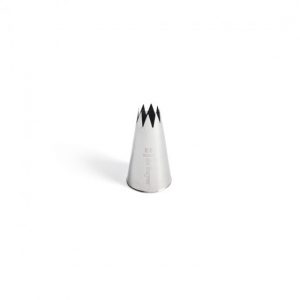 Douille cannelée en inox  Tailles E8 - 8 dents Ø 1,3cm