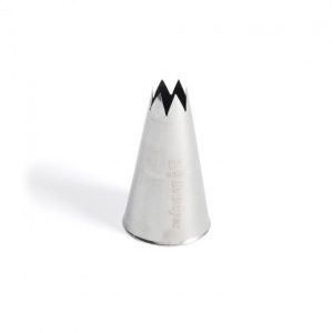 Douille cannelée en inox Tailles D6 - 6 dents Ø 1,1cm De Buyer