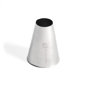 Douille unie en inox Tailles Ø 1,8cm