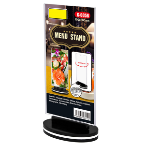 PORTE MENUS ROTATIF DROIT 10X20CM
