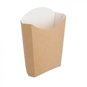 BOÎTES À FRITES 165 G 13,5x8,5x16 CM NATUREL CARTON ONDULÉ NANO-MICRO x 200 unités