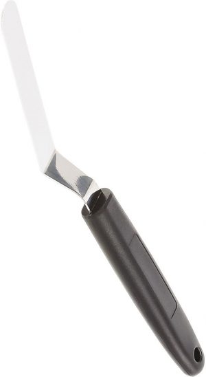 SPATULE COUDÉE INOX MANCHE ERGONOMIQUE 9 CM