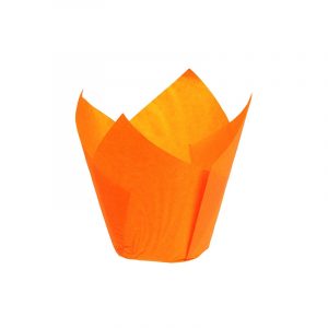 Caissettes à muffins et cupcakes orange x 200 unités