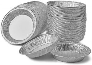 Tartelette aluminium TA 95 R Ø 100 mm X 100 unités