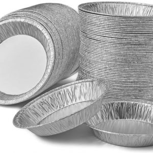 Tartelette aluminium TA 95 R Ø 100 mm X 100 unités