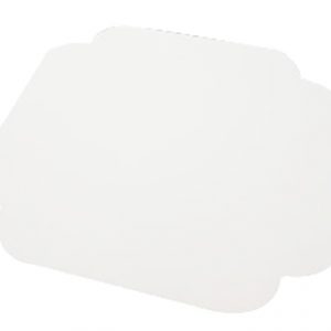 Carré rainé carton blanc 17x17 - par 250 unités
