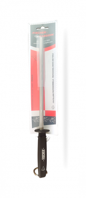 FUSIL À AIGUISER EN DIAMANT, MÈCHE RONDE DE 23 CM
