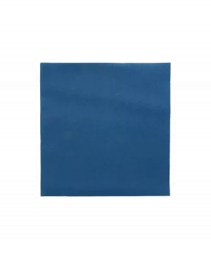 Serviettes Airlaid bleu foncé 40x40cm x 50 unités