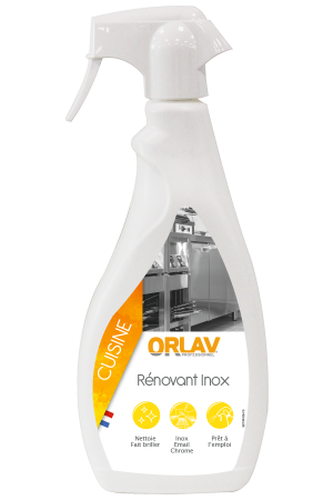 Rénovant inox 750  ml  Orlav Professionnel
