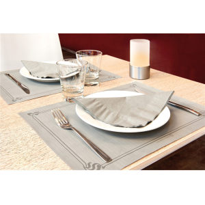 SETS DE TABLE  31x43 CM GRIS CELLULOSE X 500 UNITES – Image 2