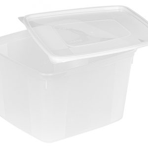 Boîtes de stockage GN 1/6 avec couvercles vendu x 6 boîtes