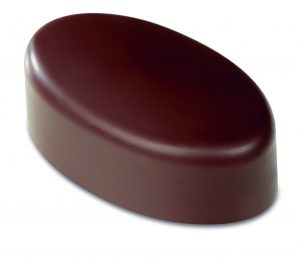 Plaque à  Bonbon Chocolat ovale