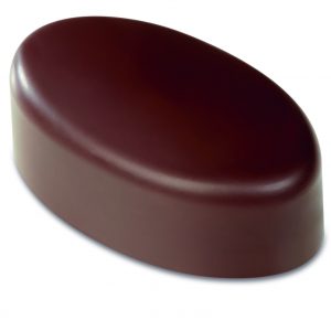 Plaque à  Bonbon Chocolat ovale