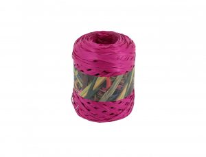 Bobine de raphia synthétique Fuchsia  , 200 mètres