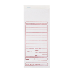 BLOC FACTURES EUROCALC FRANÇAIS 10x21 CM BLANC PAPIER