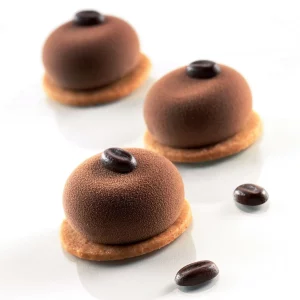 Moule silicone 15 ronds bombés Globe Silikomart