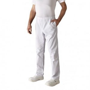 Pantalons mixtes UMINI blanc T2 / M
