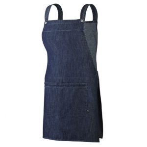 Chasuble de cuisine EZAC Bleu Denim - ROBUR T1 / S