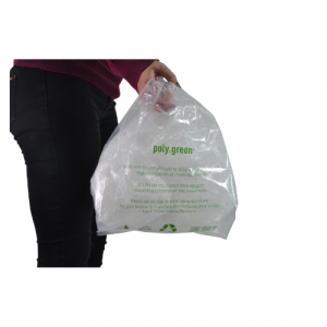 Sacs bretelles BD transparent 30 + 14 x 54 cm x 32 unités
