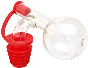 LOT DE 2 DOSEURS BOULE VERRE 2CL