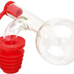 LOT DE 2 DOSEURS BOULE VERRE 2CL